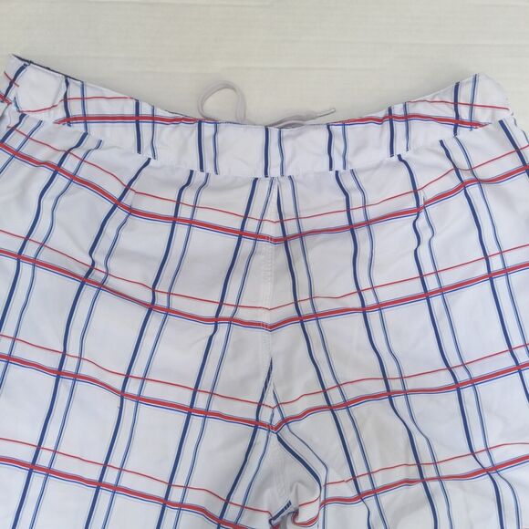 Speedo Team Collection Plaid Swim Trunks-Size X-Large-Mesh Brief-Pockets-UPF - Picture 6 of 10